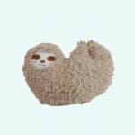 Hartvormige Kussen Luiaard Knuffel Voor Kinderen De Knuffel