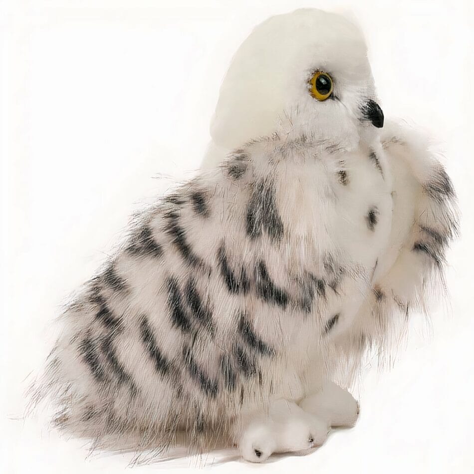 Hedwig Knuffel Harry Potter Zachte Witte Uil met Realistische Details De Knuffel