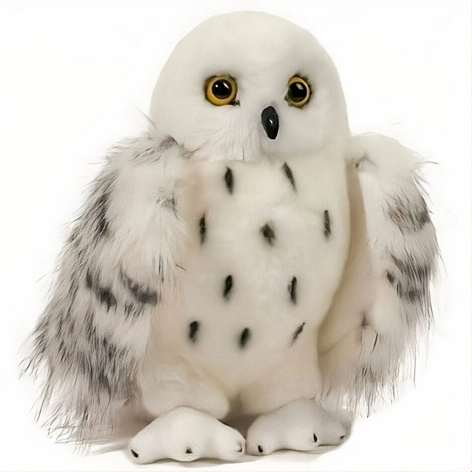 Hedwig Knuffel Harry Potter Zachte Witte Uil met Realistische Details De Knuffel