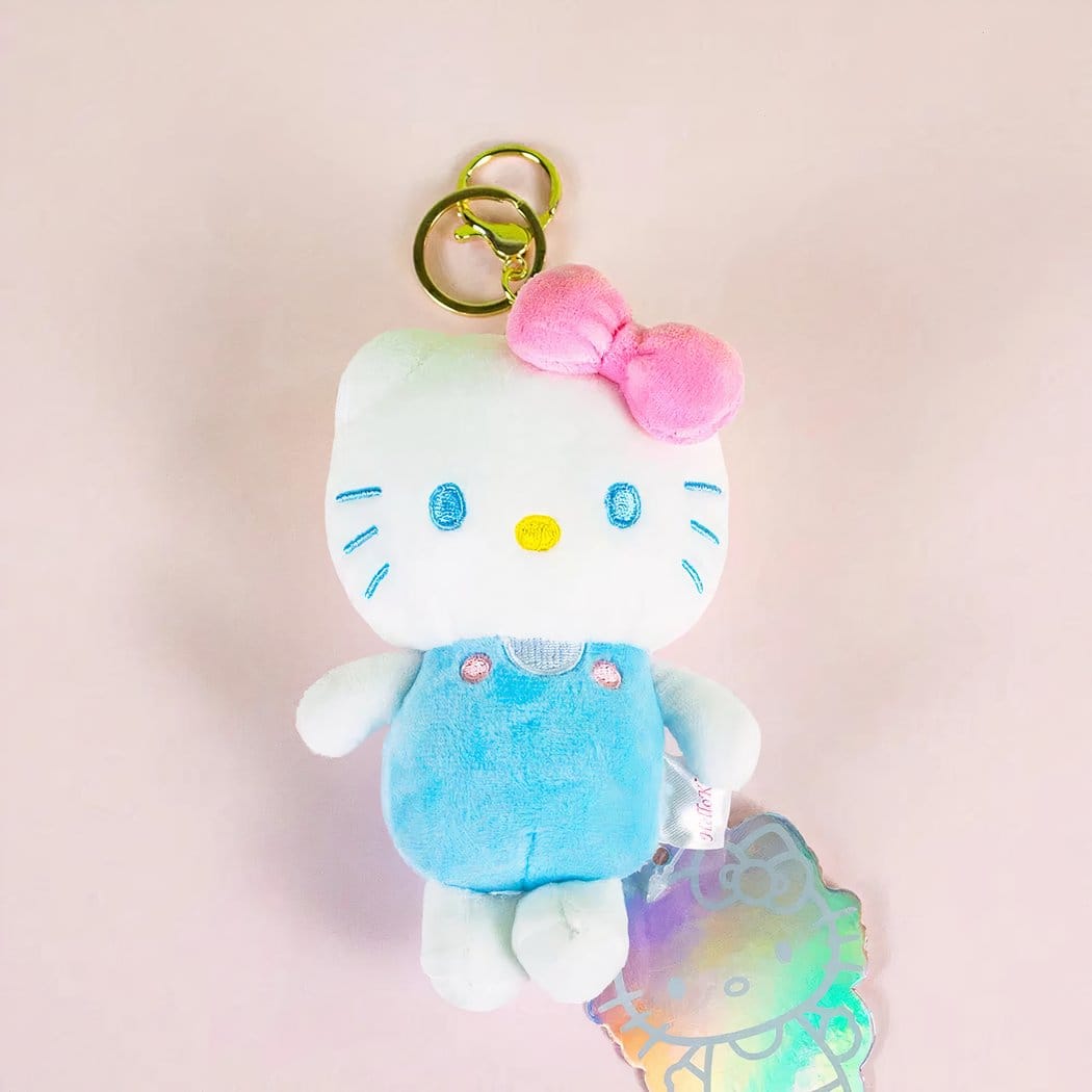 Hello Kitty Knuffel 13 cm Uni Kleur Compact Draagbaar De Knuffel blauw