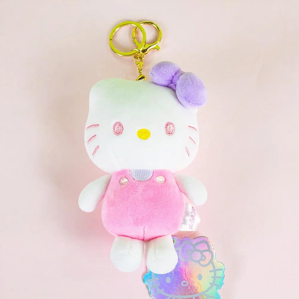 Hello Kitty Knuffel 13 cm Uni Kleur Compact Draagbaar De Knuffel roze