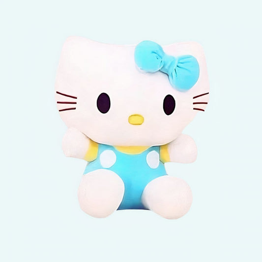 Hello Kitty Knuffel Blauw Zacht Pluche Speelgoed Voor Kinderen De Knuffel