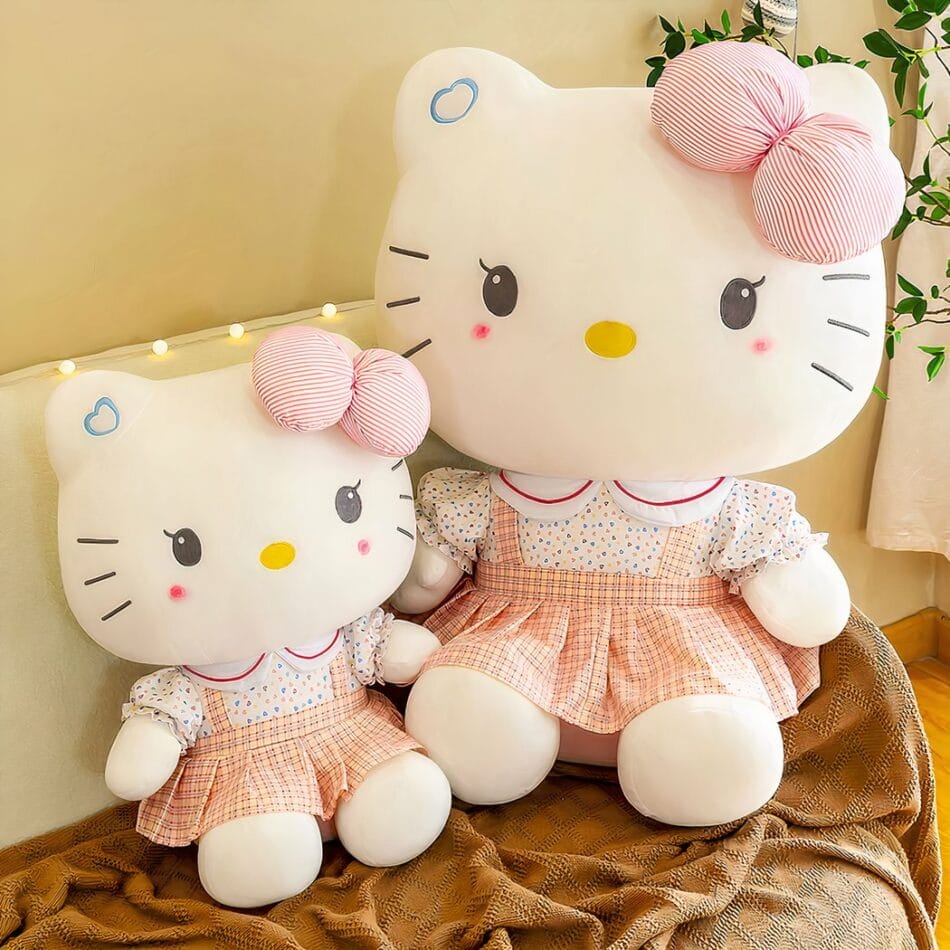 Hello Kitty Knuffel Groot Formaat Fluweelzacht Pluche Kinderkamer De Knuffel