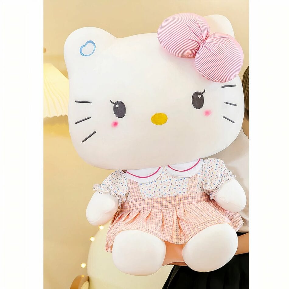 Hello Kitty Knuffel Groot Formaat Fluweelzacht Pluche Kinderkamer De Knuffel