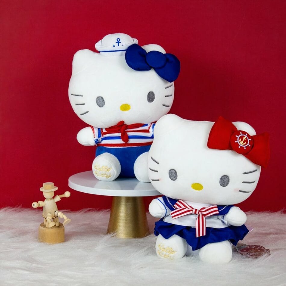 Hello Kitty Knuffel Marine Stijl Zachte Duurzame Knuffel De Knuffel