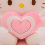 Hello Kitty Knuffel Met Geborduurd Hartje Op De Borst De Knuffel