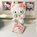 Hello Kitty Knuffel Met Kostuum Superschattig 10 Cm Zacht Polyester De Knuffel