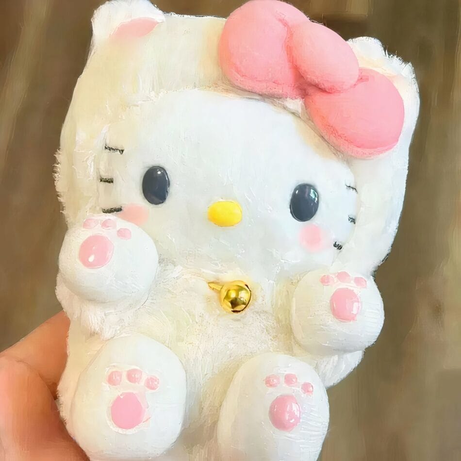 Hello Kitty Knuffel Met Kostuum Superschattig 10 Cm Zacht Polyester De Knuffel