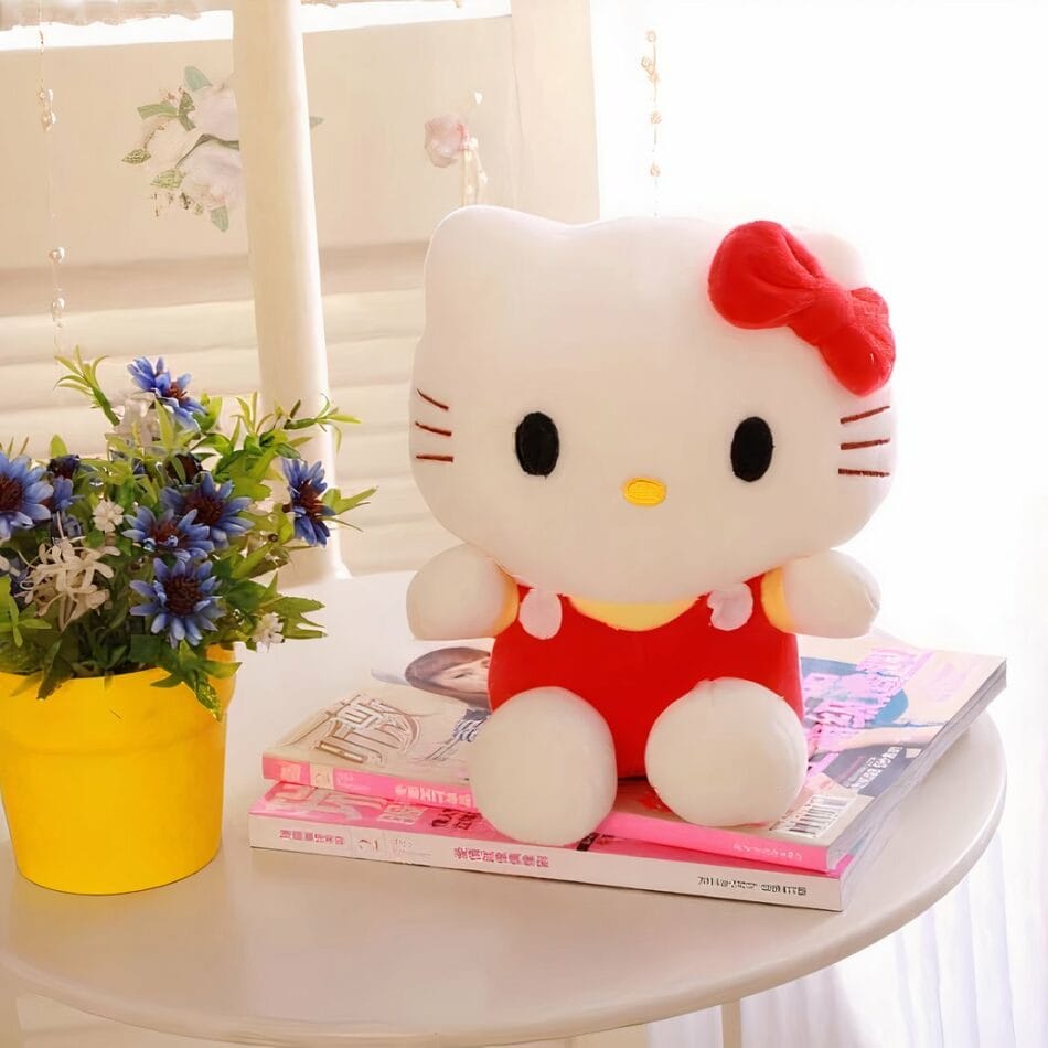 Hello Kitty Knuffel Rood UltraZachte Pluche De Knuffel