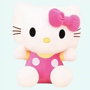 Hello Kitty Knuffel Rood UltraZachte Pluche De Knuffel