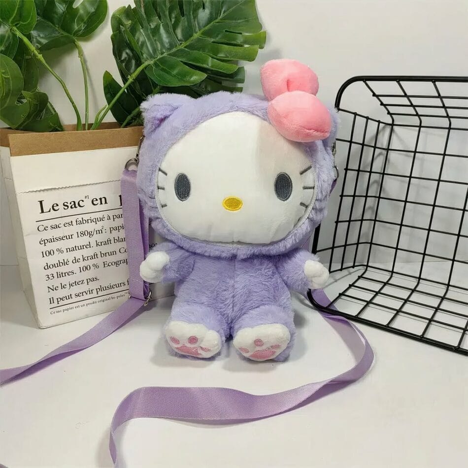Hello Kitty Knuffel Rugzak Met Hartvormig Ontwerp Voor Meisjes De Knuffel