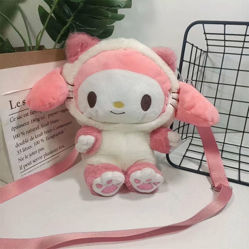 Hello Kitty Knuffel Rugzak Met Hartvormig Ontwerp Voor Meisjes De Knuffel