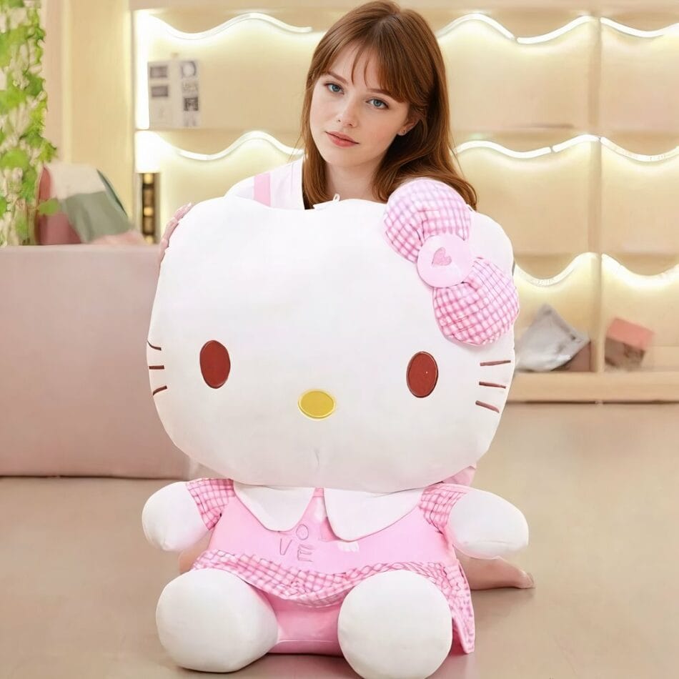 Hello Kitty Love Knuffel Kawaii Troostknuffel voor Verzamelaars De Knuffel