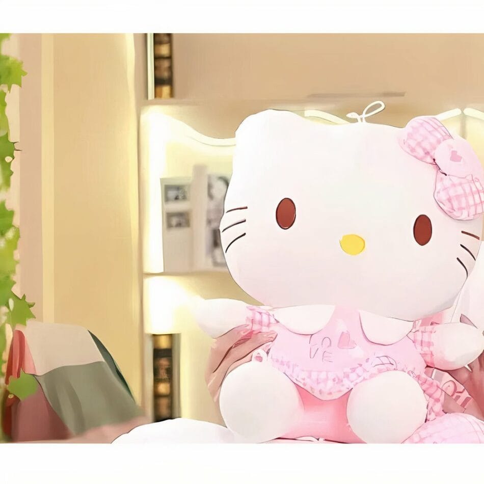 Hello Kitty Love Knuffel Kawaii Troostknuffel voor Verzamelaars De Knuffel