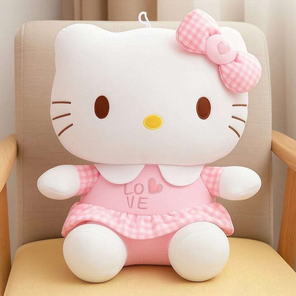 Hello Kitty Love Knuffel Kawaii Troostknuffel voor Verzamelaars De Knuffel