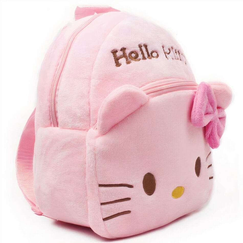 Hello Kitty Rugzak Knuffel Roze Met Zachte Stof De Knuffel