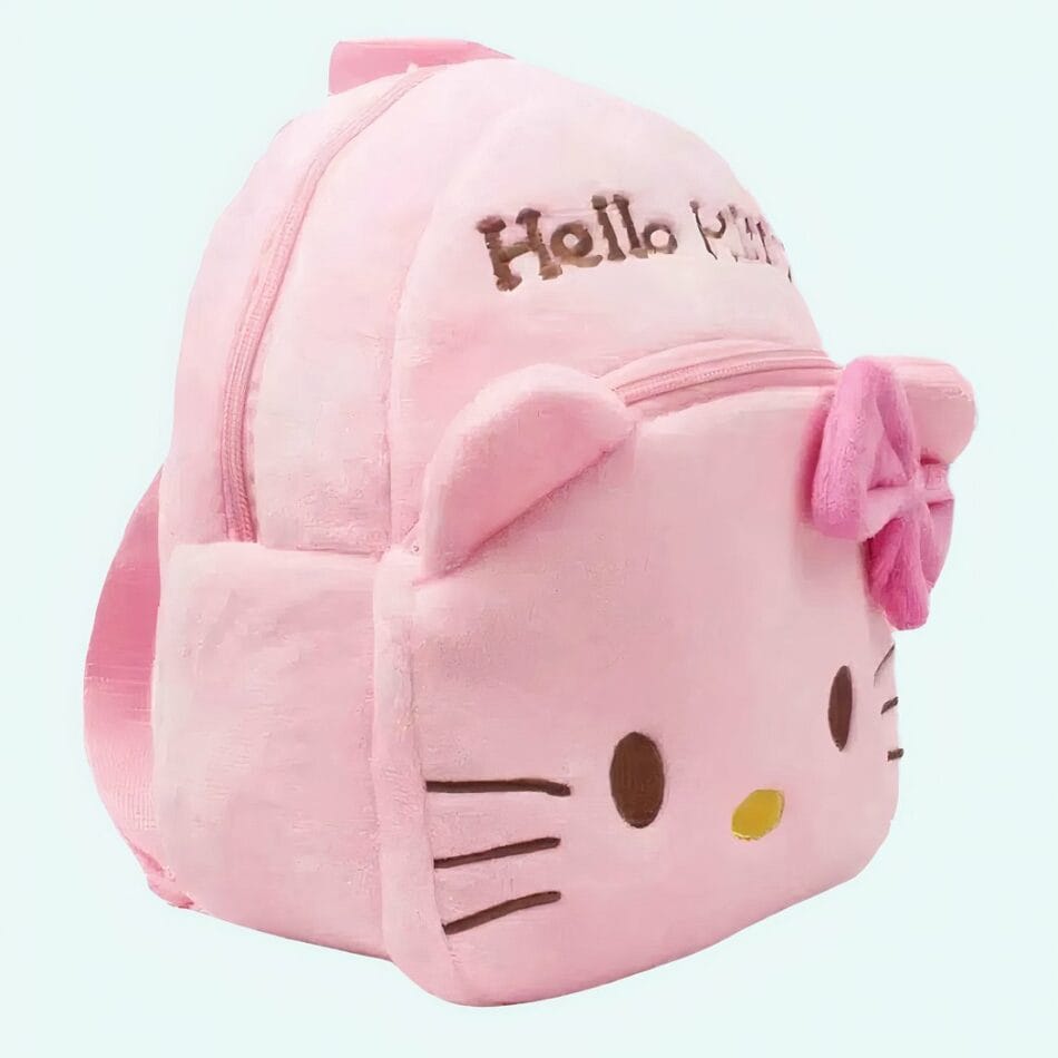 Hello Kitty Rugzak Knuffel Roze Met Zachte Stof De Knuffel