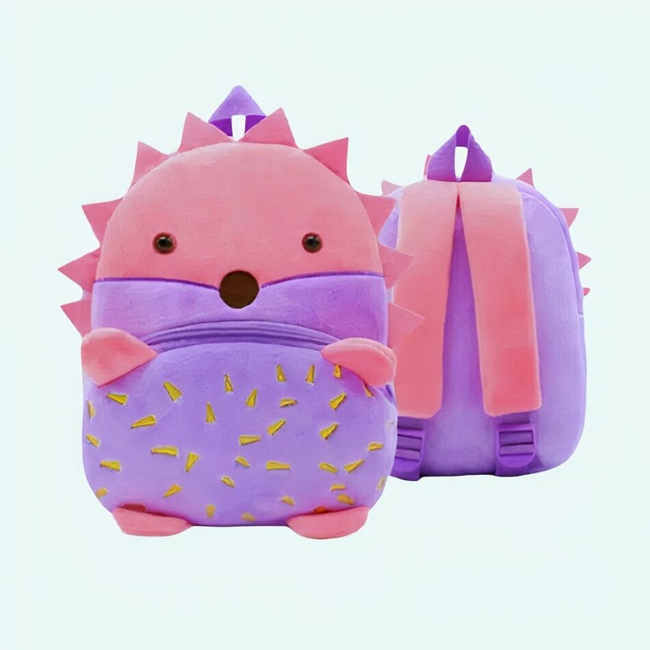 Hérisson Knuffelrugzak Met Zachte Pluche En Opbergruimte De Knuffel