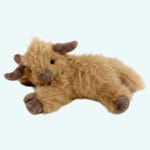Highland Koe Verzwaarde Knuffel Met Warmte En Diepe Druk De Knuffel
