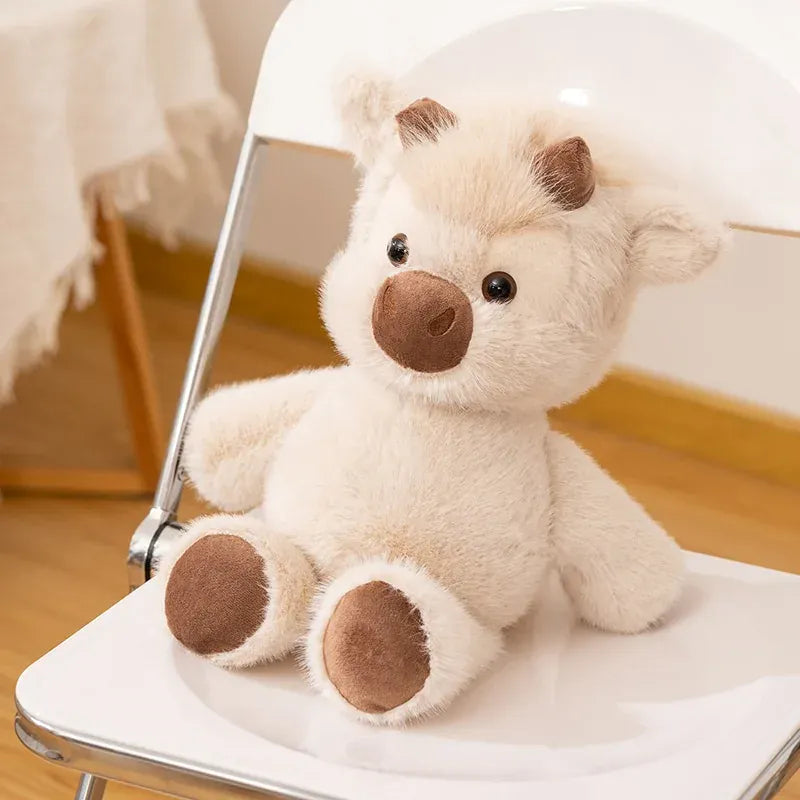 Hooglander Knuffel Premium | Extra Zachte Pluche Koe De Knuffel