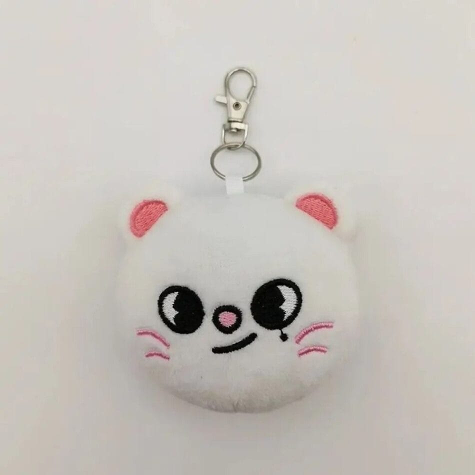 Hyunjin Stray Kids Knuffel Sleutelhanger Katje Kawaii De Knuffel