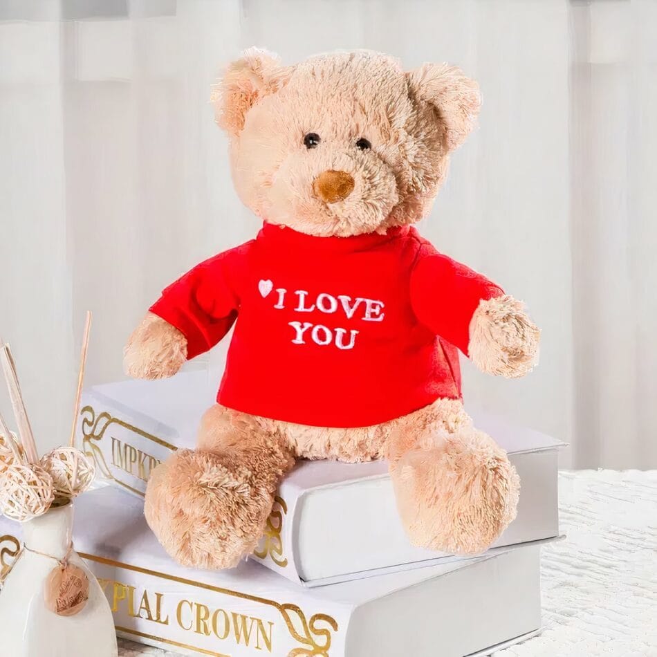 I Love You Knuffelbeer Zachte Pluche Valentijn Cadeau De Knuffel
