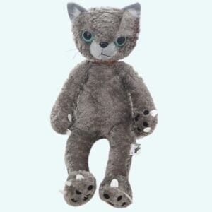 Knuffelkat Empereur Gestreept Grijs Zachte Knuffelvriend De Knuffel