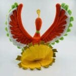 Ho-Oh Groen Knuffel Pokémon Legendarisch Eerste Generatie De Knuffel