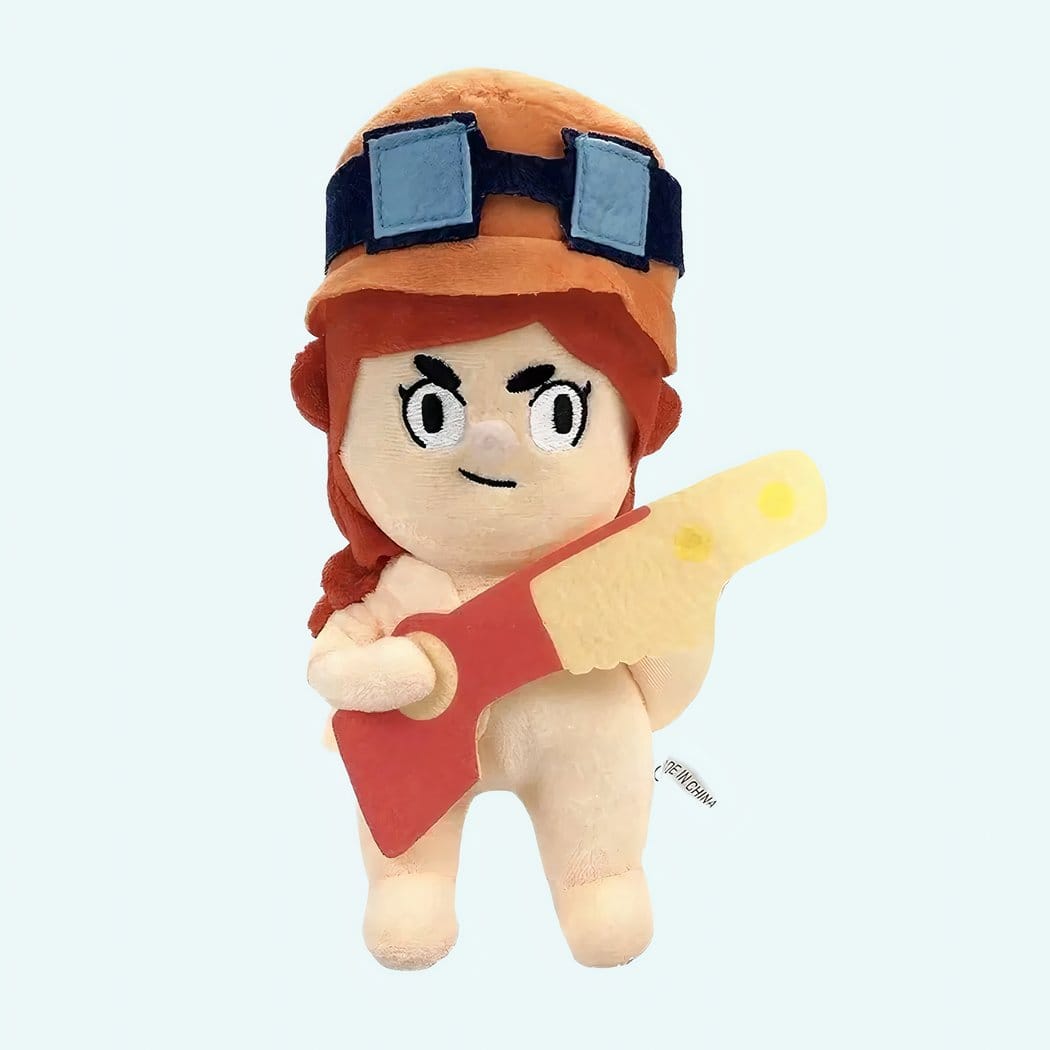Jessie Knuffel Brawl Stars 23 cm Zacht Speelklaar De Knuffel