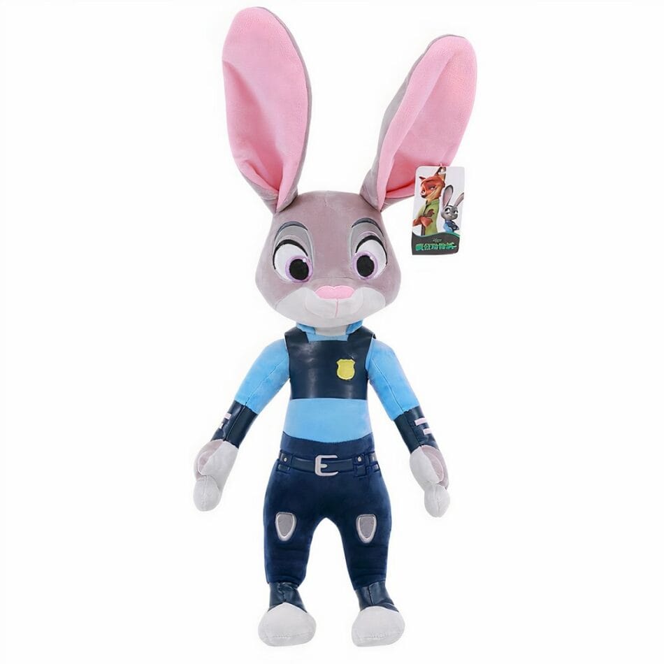 Judy Hopps Knuffel Zootopia Disney Zachte Knuffel Met Politieuniform De Knuffel
