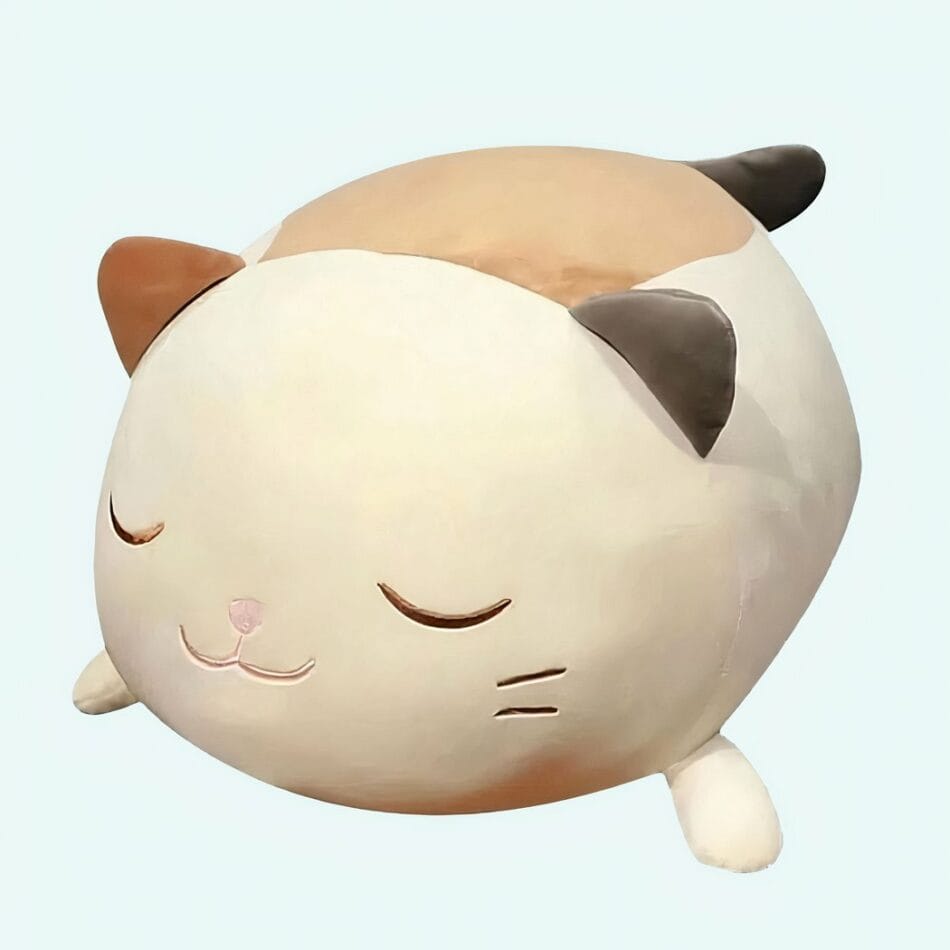 Katoenen Kat Knuffelkussen Voor Kinderen Zacht En Veilig De Knuffel