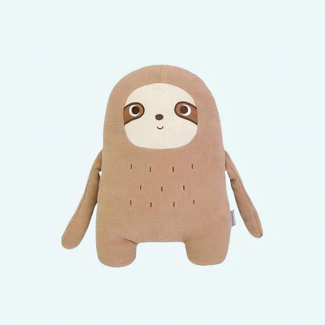 Katoenen Luiaard Knuffel Zacht Lichtgewicht Reisgenoot De Knuffel