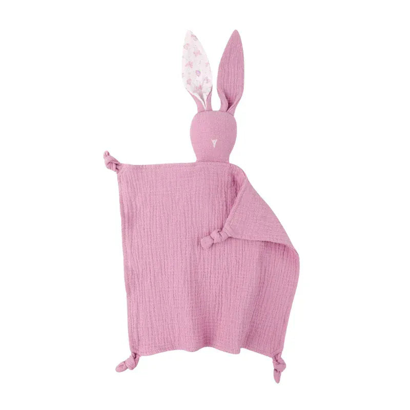 Katoenen Slabbet met Knuffelkonijn De Knuffel rabbit C2-45x28cm