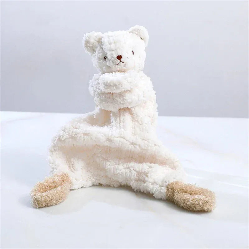 Katoenen Slabbet met Knuffelkonijn De Knuffel bear