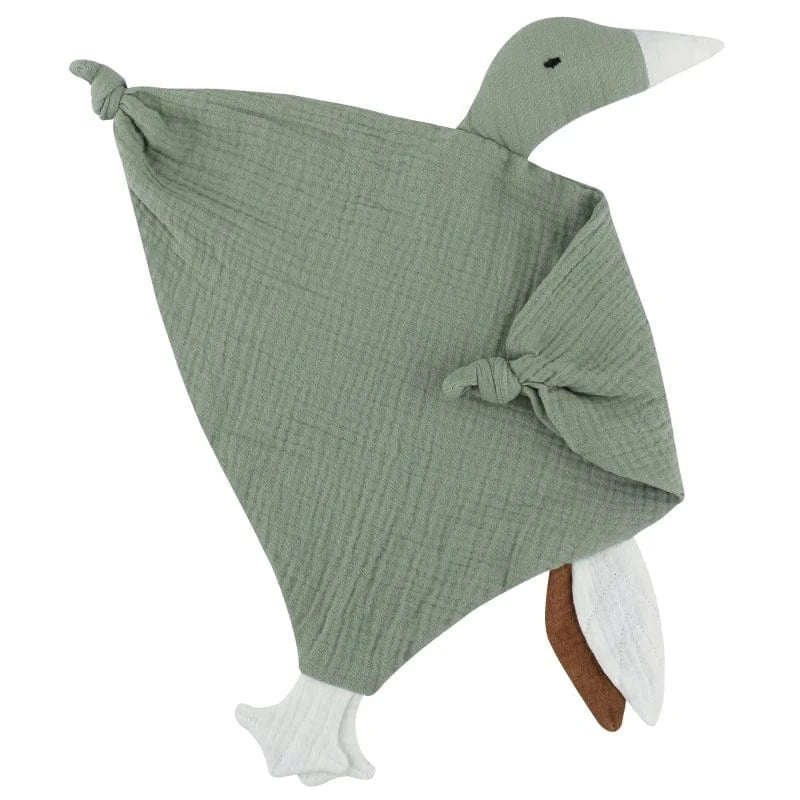 Katoenen Slabbet met Knuffelkonijn De Knuffel goose 4-45x50cm