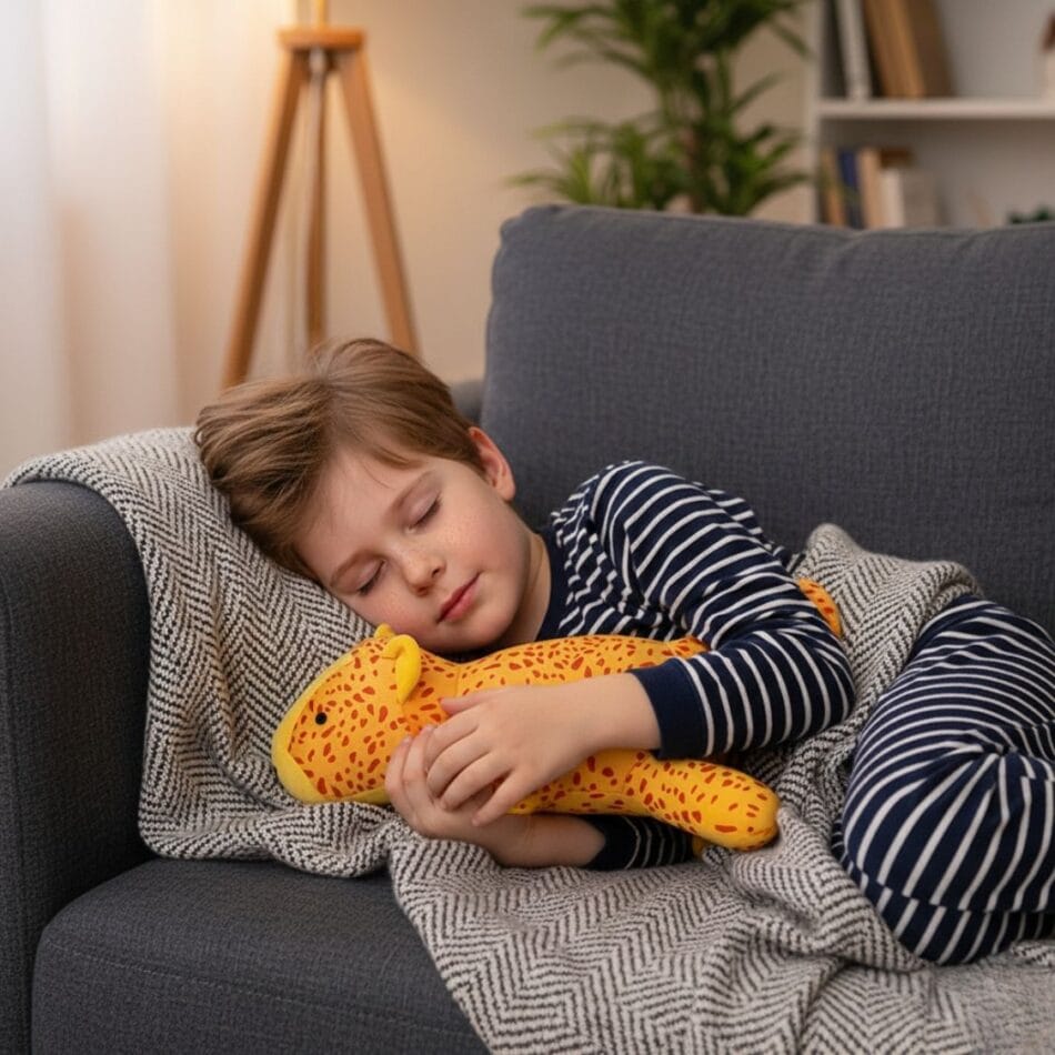 Kattenknuffel Met Diepe Druk Kalmerende Zachte Comfortknuffel De Knuffel
