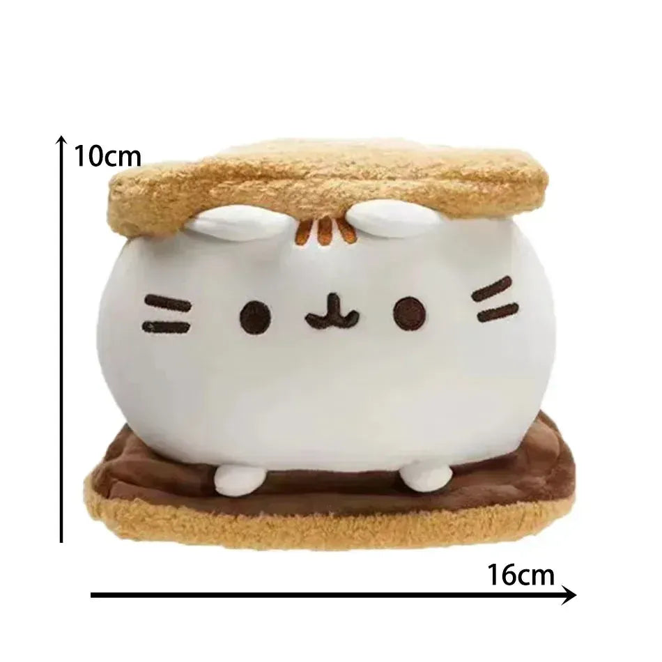 Kawaii Kat Knuffel | Donut, Eenhoorn en Engel Pluche De Knuffel Sandwichkat