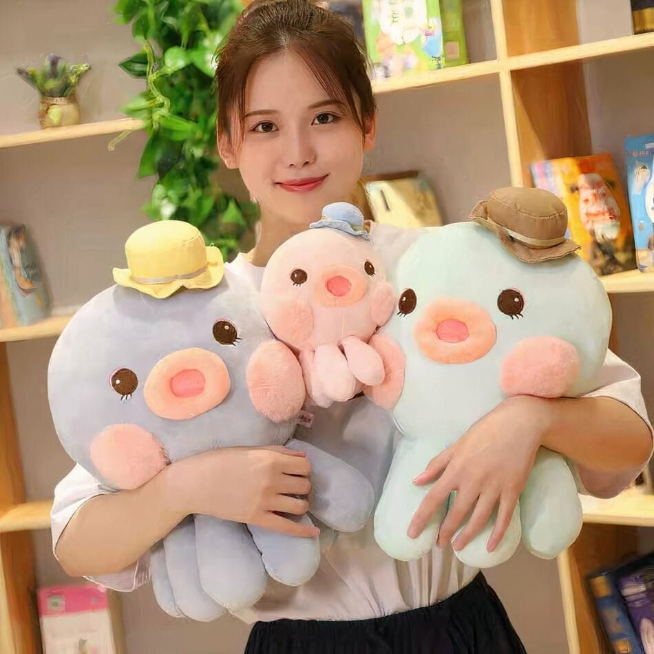 Kawaii Knuffel Octopus Met Acht Armen Verzamelbare Speelse Plush De Knuffel