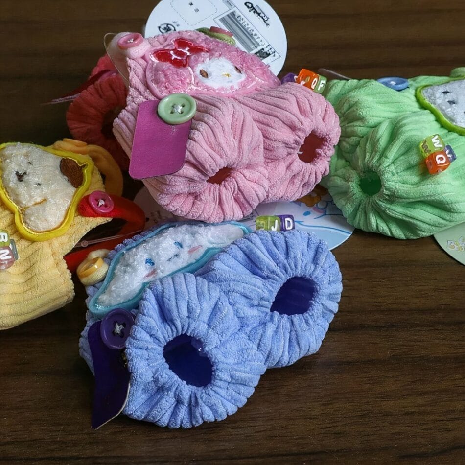 Kawaii Labubu Salopette Ultrazachte Corduroyachtige Fluweeltextuur De Knuffel