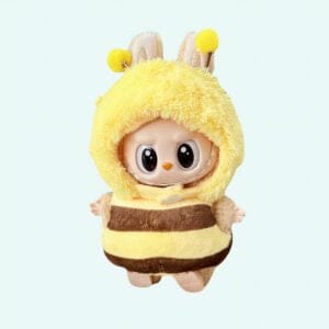 Kawaii Labubu Salopette Ultrazachte Corduroyachtige Fluweeltextuur De Knuffel