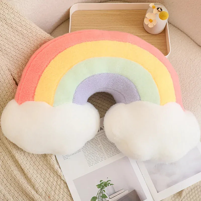 Kawaii Sierkussen | Maan, Ster, Regenboog, Bloem of Hartje De Knuffel Rood regenboog