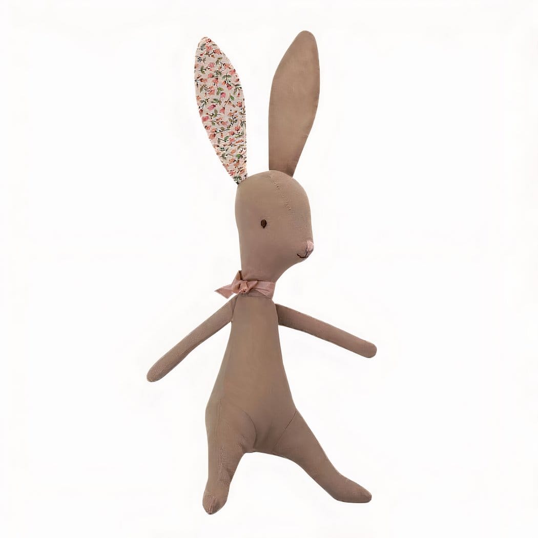 Kawaii Zachte Knuffel Konijn Met Grote Oren De Knuffel beige