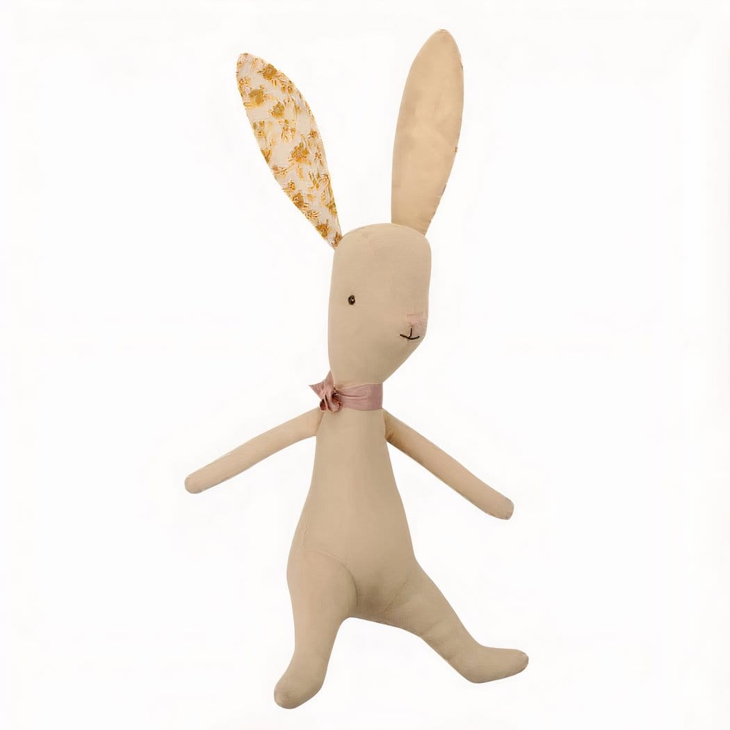 Kawaii Zachte Knuffel Konijn Met Grote Oren De Knuffel geel