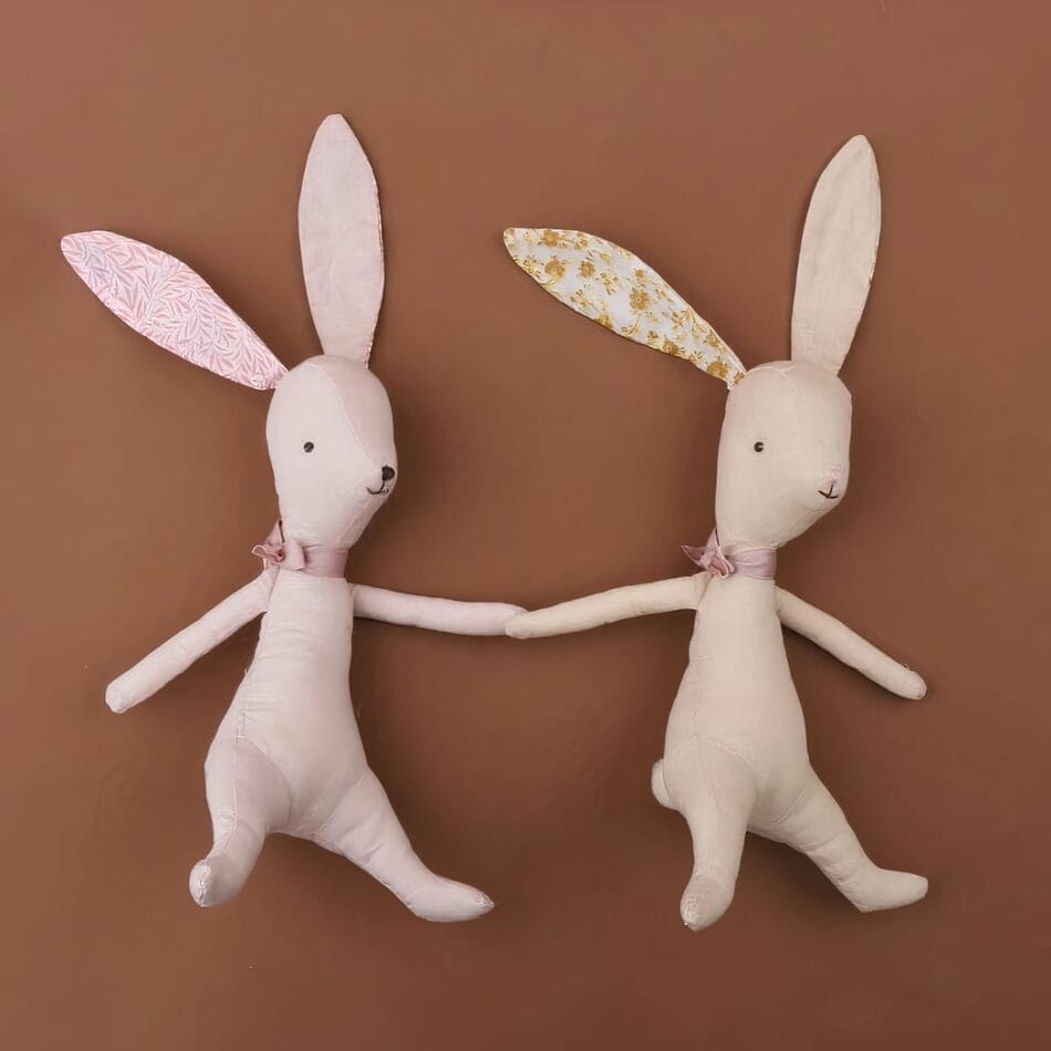 Kawaii Zachte Knuffel Konijn Met Grote Oren De Knuffel