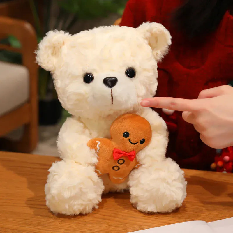 Kerst Knuffel | Teddybeer, Peperkoekman of Kerstboom, 6 Modellen De Knuffel