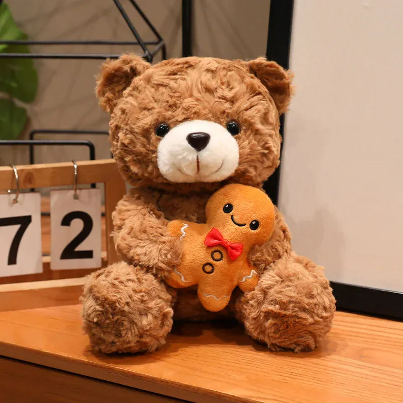 Kerst Knuffel | Teddybeer, Peperkoekman of Kerstboom, 6 Modellen De Knuffel Model C