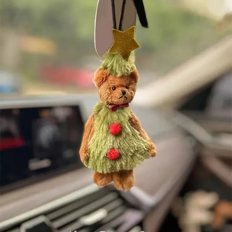 Kerst Teddybeer Knuffel | Beertje in Kerstboompakje De Knuffel