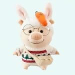 Kerstknuffel Varken in Feestelijke Kersttrui De Knuffel