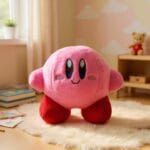 Kirby Glimlachende Knuffel Roze of Blauwe 14 cm De Knuffel