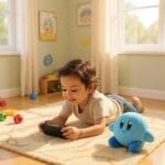 Kirby Glimlachende Knuffel Roze of Blauwe 14 cm De Knuffel